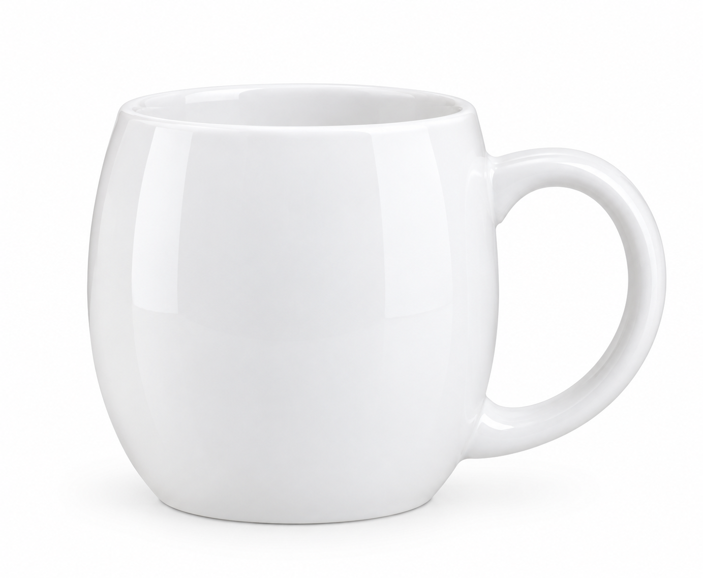 Barrel Mug in White